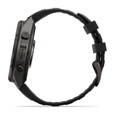 Garmin fēnix 9 Pro 47 mm Carbon Gray DLC Titanium / Black / Pebble Grey Silicone