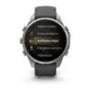 Garmin fēnix 9 Pro inReach 47 mm Titanium / Graphite / Black Silicone