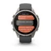 Garmin fēnix 9 Pro inReach 47 mm Titanium / Graphite / Black Silicone