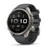 Garmin fēnix 9 Pro 47 mm Titanium / Graphite / Black Silicone