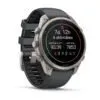 Garmin fēnix 9 Pro 47 mm Titanium / Graphite / Black Silicone