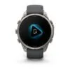 Garmin fēnix 9 Pro 47 mm Titanium / Graphite / Black Silicone