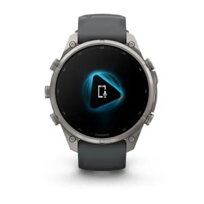 Garmin fēnix 9 Pro 47 mm Titanium / Graphite / Black Silicone