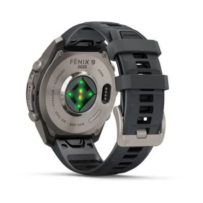 Garmin fēnix 9 Pro 47 mm Titanium / Graphite / Black Silicone
