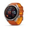 Titāns / rudens oranžs / dzirkstoši oranžs • 51 mm • Fēnix 9 Pro inReach AMOLED