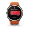 Garmin fēnix 9 Pro inReach 51 mm Titanium / Autumn Orange / Spark Orange Silicone