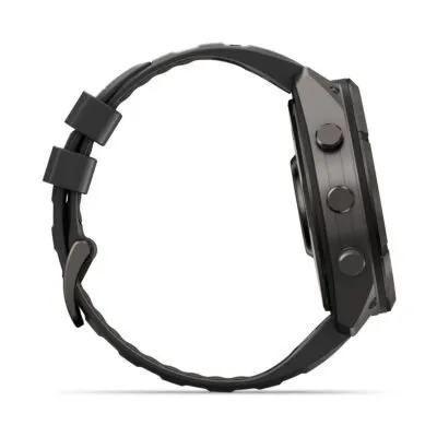 Garmin fēnix 9 Pro 51 mm Carbon Gray DLC Titanium / Black / Pebble Grey Silicone