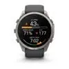 Garmin fēnix 9 Pro inReach 51 mm Titanium / Graphite / Black Silicone