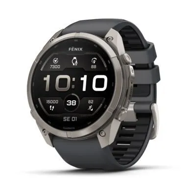 Garmin fēnix 9 Pro 51 mm Titanium / Graphite / Black Silicone