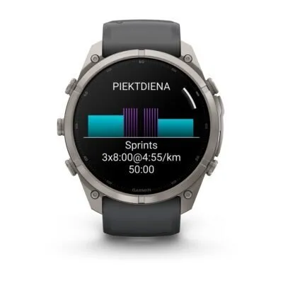 Garmin fēnix 9 Pro 51 mm Titanium / Graphite / Black Silicone