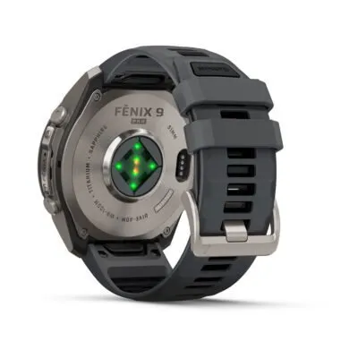 Garmin fēnix 9 Pro 51 mm Titanium / Graphite / Black Silicone