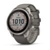 Titāns / oļu pelēks • 47 mm • Fēnix 9 Pro inReach Solar