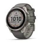 Garmin fēnix 9 Pro inReach Solar 47 mm Titanium / Pebble Grey Silicone
