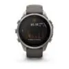 Garmin fēnix 9 Pro inReach Solar 47 mm Titanium / Pebble Grey Silicone