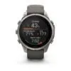 Garmin fēnix 9 Pro inReach Solar 47 mm Titanium / Pebble Grey Silicone