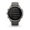 Garmin fēnix 9 Pro inReach Solar 47 mm Titanium / Pebble Grey Silicone