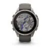 Garmin fēnix 9 Pro inReach Solar 47 mm Titanium / Pebble Grey Silicone
