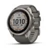 Garmin fēnix 9 Pro inReach Solar 51 mm Titanium / Pebble Grey Silicone