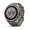 Titāns / oļu pelēks • 51 mm • Fēnix 9 Pro inReach Solar