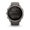 Garmin fēnix 9 Pro inReach Solar 51 mm Titanium / Pebble Grey Silicone