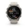 Garmin fēnix 9 43 mm Titanium / Fog Grey Silicone