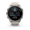 Garmin fēnix 9 43 mm Titanium / Fog Grey Silicone