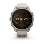 Garmin fēnix 9 43 mm Titanium / Fog Grey Silicone