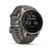 Garmin fēnix 9 43 mm Titanium / Pebble Grey Silicone