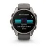 Garmin fēnix 9 43 mm Titanium / Pebble Grey Silicone