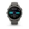 Garmin fēnix 9 47 mm Titanium / Pebble Grey Silicone