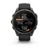 Garmin fēnix 9 47 mm Carbon Grey DLC Titanium / Black Silicone