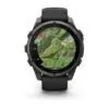 Garmin fēnix 9 47 mm Carbon Grey DLC Titanium / Black Silicone