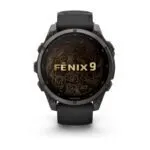 Garmin fēnix 9 47 mm Carbon Grey DLC Titanium / Black Silicone