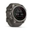 Garmin fēnix 9 51 mm Titanium / Pebble Grey Silicone