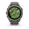 Garmin fēnix 9 51 mm Titanium / Pebble Grey Silicone