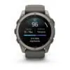 Garmin fēnix 9 51 mm Titanium / Pebble Grey Silicone