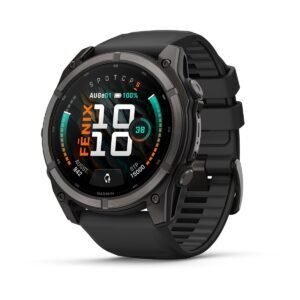 Garmin fēnix 9 51 mm Carbon Grey DLC Titanium / Black Silicone