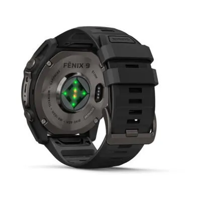 Garmin fēnix 9 51 mm Carbon Grey DLC Titanium / Black Silicone