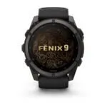 Garmin fēnix 9 51 mm Carbon Grey DLC Titanium / Black Silicone