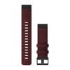 Melanžēti sarkans neilons • QuickFit • 22 mm • Neilons
