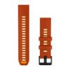 Rudenīgi oranžs / dzirksteles oranžs • QuickFit • 22 mm • Silikons