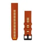 Garmin QuickFit 22 Watch Band Autumn Orange / Spark Orange Silicone