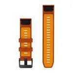 Garmin QuickFit 22 Watch Band Autumn Orange / Spark Orange Silicone