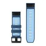 Garmin QuickFit 26 Watch Band Tidal Blue / Ice Blue Silicone
