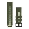 Garmin QuickFit 26 Watch Band Olive Drab / Citron Silicone