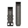 Garmin QuickFit 26 Watch Band Pebble Grey Silicone