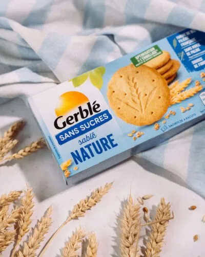 Gerblé smilšu cepumi Nature bez cukura 132g