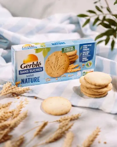 Gerblé smilšu cepumi Nature bez cukura 132g