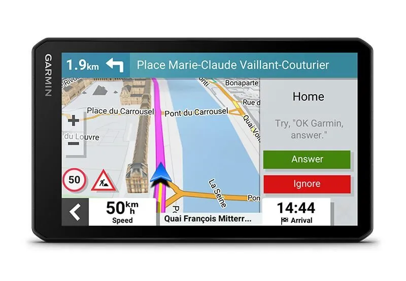 Garmin DriveCam 76 EU — ZVANĪŠANA, IZMANTOJOT BRĪVROKU SISTĒMU
