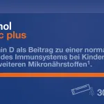 Orthomol Junior C Plus, aveņu–laima, 30 dienu devas